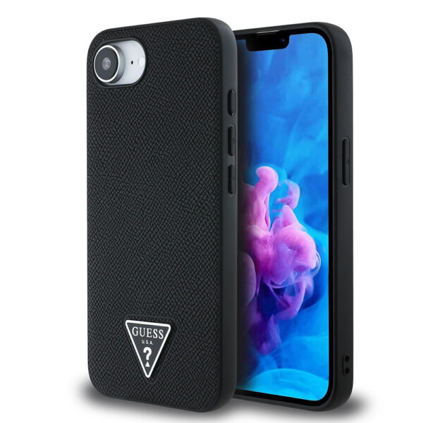 apple iphone 17e kilif guess orjinal lisansli m safe sarj ozellikli grained triangle kapak iphone 17e guess 524645 41 b 1.jpg