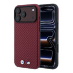 apple iphone 18 pro kilif bmw orjinal lisansli m safe sarj ozellikli pu karbon tasarimli metal logolu kapak iphone 18 pro bmw 561941 43 b.jpg