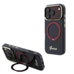 apple iphone 18 pro kilif guess orjinal lisansli m safe sarj ozellikli 360 derece donebilen standli metal yazi logolu silikon kapak iphone 18 pro guess 560806 43 o 1.jpg