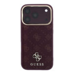 apple iphone 18 pro kilif guess orjinal lisansli m safe sarj ozellikli klasik yazi ve 4g logolu pu deri peony kapak iphone 18 pro guess 566982 43 b 1.jpg
