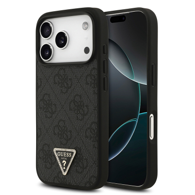 apple iphone 18 pro kilif guess orjinal lisansli m safe sarj ozellikli pu deri tasli ucgen logo 4g desenli strass kapak iphone 18 pro guess 558535 43 k.jpg