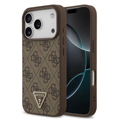 apple iphone 18 pro kilif guess orjinal lisansli m safe sarj ozellikli pu deri tasli ucgen logo 4g desenli strass kapak iphone 18 pro guess 558543 43 k.jpg