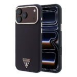 apple iphone 18 pro kilif guess orjinal lisansli m safe sarj ozellikli pu metal ucgen logolu karbon fiber kevlar kapak iphone 18 pro guess 562034 43 b 1.jpg