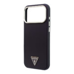 apple iphone 18 pro kilif guess orjinal lisansli m safe sarj ozellikli pu metal ucgen logolu karbon fiber kevlar kapak iphone 18 pro guess 562039 43 b 1.jpg