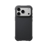 apple iphone 18 pro kilif m safe sarj ozellikli 600d aramid fiber pitaka black grey twill serisi cairn kapak iphone 18 pro pitaka 566017 43 b 1.jpg