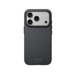 apple iphone 18 pro kilif m safe sarj ozellikli aramid karbon fiber pitaka military grade classic serisi new logo black grey twill kapak iphone 18 pro pitaka 566711 44 b 1.jpg