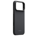 apple iphone 18 pro kilif m safe sarj ozellikli aramid karbon fiber pitaka military grade classic serisi new logo black grey twill kapak iphone 18 pro pitaka 566714 44 b 1.jpg