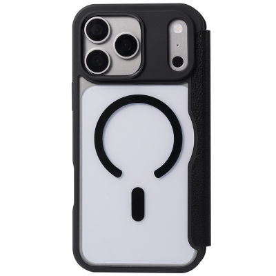 apple iphone 18 pro kilif m safe sarj ozellikli vegan deri tasarimli seffaf arka yuzey kartlikli raptic urban folio serisi kapak iphone 18 pro raptic 557043 43 k.jpg
