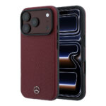 apple iphone 18 pro kilif mercedes benz orjinal lisansli m safe sarj ozellikli 3d metal logolu wrap wood deri kapak iphone 18 pro mercedes benz 566277 44 b 1.jpg