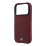 apple iphone 18 pro kilif mercedes benz orjinal lisansli m safe sarj ozellikli 3d metal logolu wrap wood deri kapak iphone 18 pro mercedes benz 566282 44 b 1.jpg