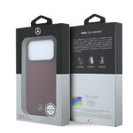 apple iphone 18 pro kilif mercedes benz orjinal lisansli m safe sarj ozellikli 3d metal logolu wrap wood deri kapak iphone 18 pro mercedes benz 566284 44 b 1.jpg