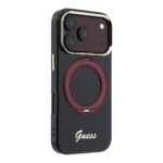 apple iphone 18 pro max kilif guess orjinal lisansli m safe sarj ozellikli 360 derece donebilen standli metal yazi logolu silikon kapak iphone 18 pro max guess 560938 43 b 1.jpg