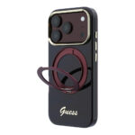 apple iphone 18 pro max kilif guess orjinal lisansli m safe sarj ozellikli 360 derece donebilen standli metal yazi logolu silikon kapak iphone 18 pro max guess 560939 43 b 1.jpg