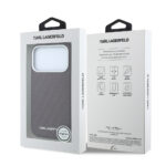 apple iphone 18 pro max kilif karl lagerfeld orjinal lisansli pu deri damgali metal yazi logolu grained kapak iphone 18 pro max karl lagerfeld 566462 44 b 1.jpg