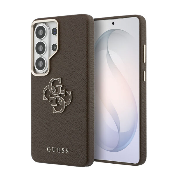 galaxy s26 ultra kilif guess orjinal lisansli grained yazi ve 4g buyuk metal logolu kapak galaxy s26 ultra guess 523540 41 b 1.jpg