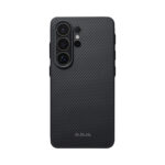 galaxy s26 ultra kilif m safe sarj ozellikli 600d aramid fiber pitaka cairn serisi black grey twill kapak galaxy s26 ultra pitaka 523390 41 b.jpg
