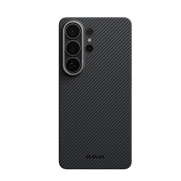 galaxy s26 ultra kilif m safe sarj ozellikli 600d aramid fiber pitaka ultra slim classic serisi black grey twill kapak galaxy s26 ultra pitaka 516289 41 b 1.jpg