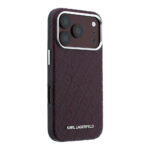 iphone 18 pro kilif karl lagerfeld orjinal lisansli pu deri damgali metal yazi logolu grained kapak iphone 18 pro karl lagerfeld 566442 44 b 1.jpg