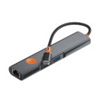 wiwu wi hb005 travel serisi 5in1 hdmi 4k60hz girisli rj45 100w pd type c hub baglanti istasyonu hubhdmivga wiwu 553131 43 b 1.jpg