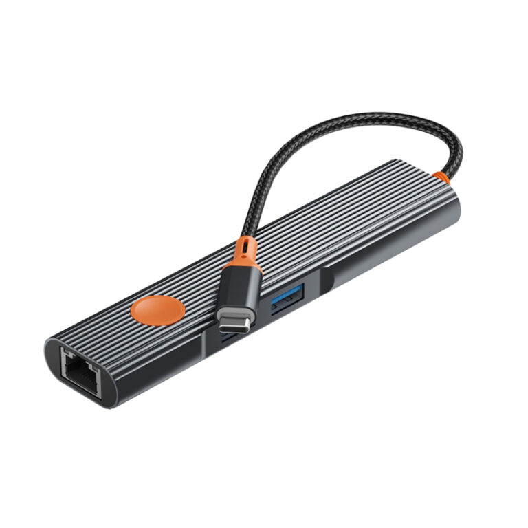 wiwu wi hb005 travel serisi 5in1 hdmi 4k60hz girisli rj45 100w pd type c hub baglanti istasyonu hubhdmivga wiwu 553131 43 o 1.jpg