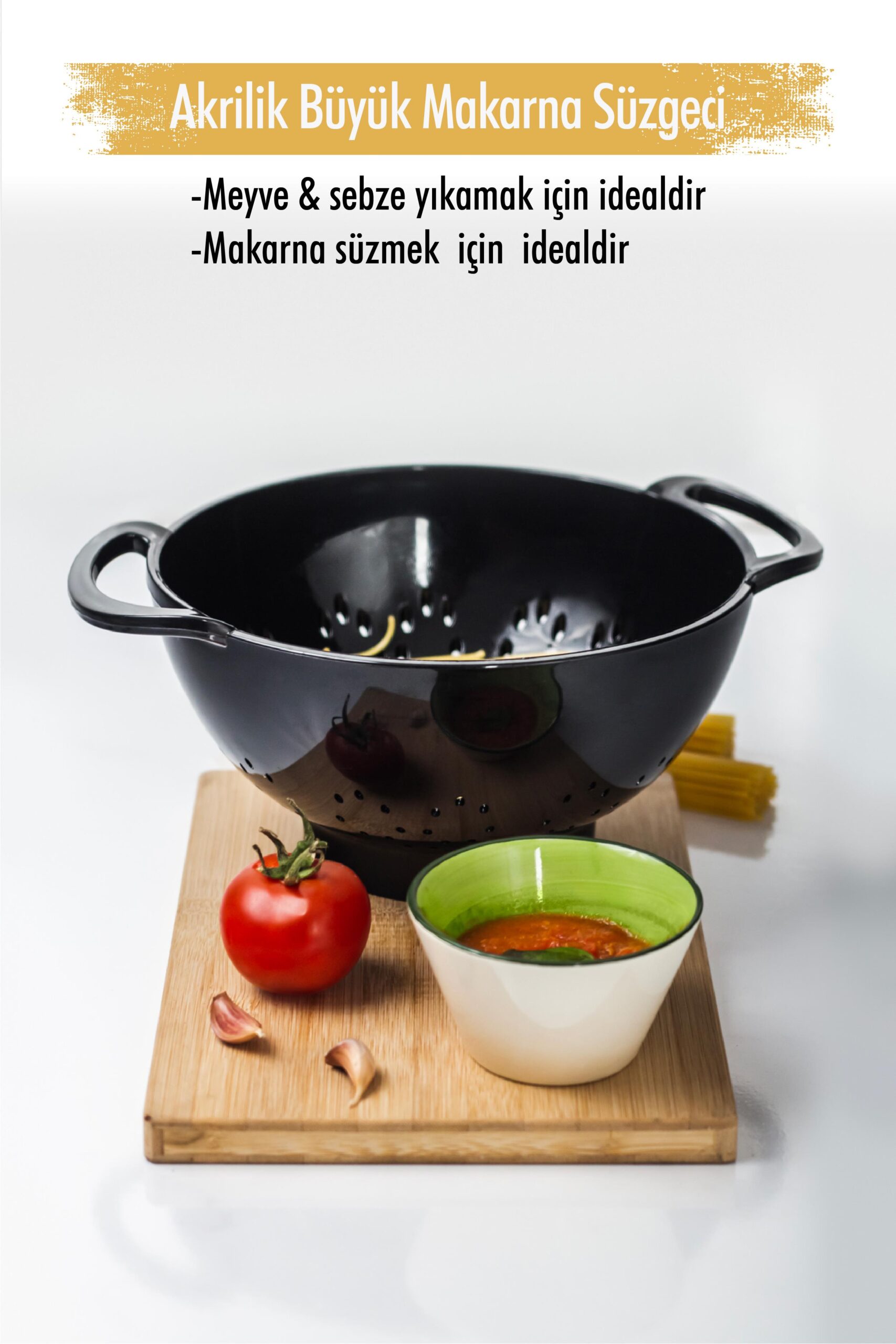 akrilik siyah makarna suzgeci sebze meyve suzgeci 1363.jpg akrilik siyah makarna suzgeci sebze meyve suzgeci 1363.jpg