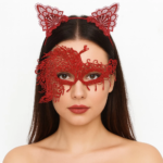alevin zarafeti kirmizi dantel maske ve tac seti 4 no kadin kostum tamamlayici 141041910 sw1024sh1024.png