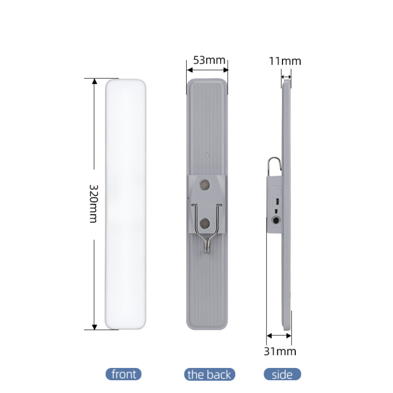 kumandali zaman isik gucu ayarli metal askili usb sarjli l resim2 99786.png