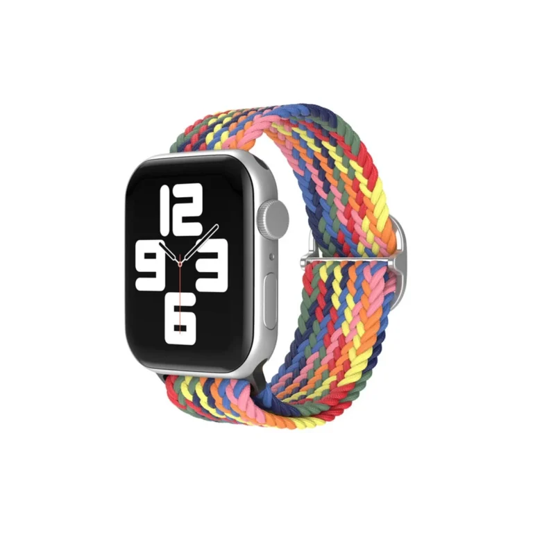newface apple watch 42mm star kordon siyah kirmizi sari square.webp