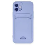 newface iphone 12 kilif kelvin kartvizitli silikon lila square.webp