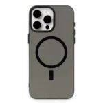 newface iphone 15 pro max kilif anka pc magneticsafe sert metal kapak siyah square.webp