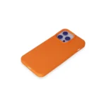 newface iphone 15 pro max kilif nano ici kadife silikon turuncu square 3.webp