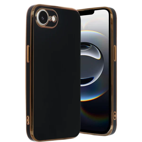 newface iphone 16e kilif volet silikon siyah square.webp
