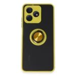 newface realme c53 kilif montreal yuzuklu silikon kapak sari square.webp