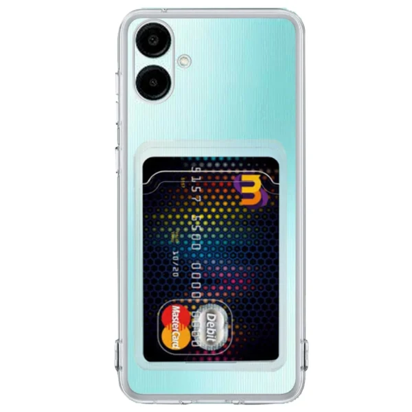 newface samsung galaxy a06 kilif kart seffaf silikon seffaf square.webp