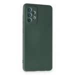 newface samsung galaxy a72 kilif nano ici kadife silikon koyu yesil square 1.webp