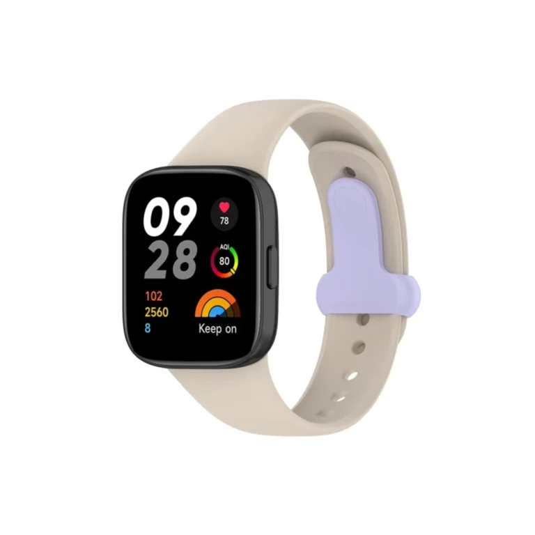 newface xiaomi redmi watch 3 origin silikon kordon bej square.webp