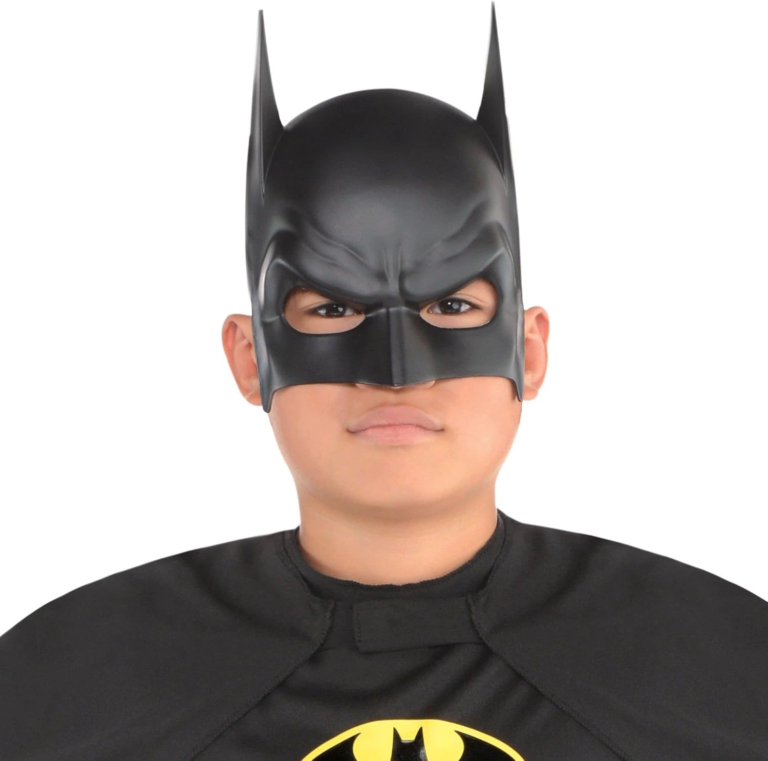 siyah renk cocuk boy arkadan lastikli batman maskesi a kalite 20x14 cm 113133567 sw1500sh1486.png